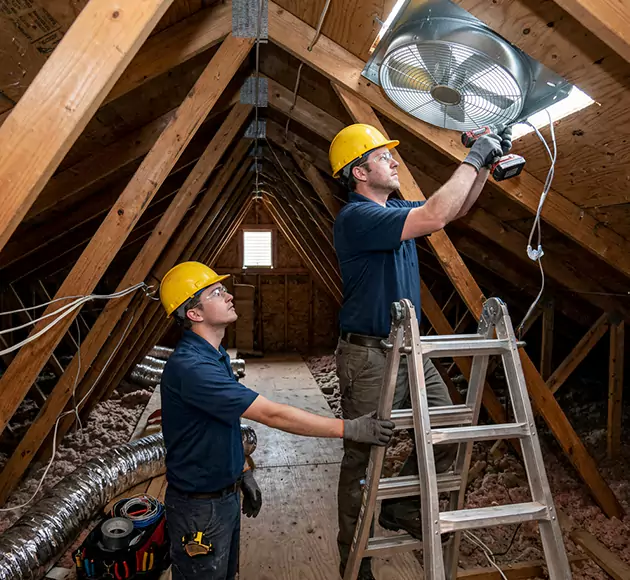 Professional Attic Fan Installation: Your Local Ventilation Team in Delaware, OH