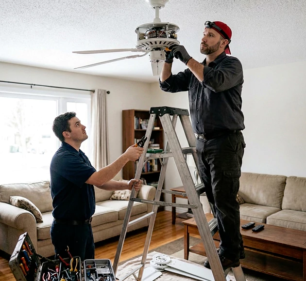 Professional Ceiling Fan Repair: Your Local Fan Specialist in Delaware, OH