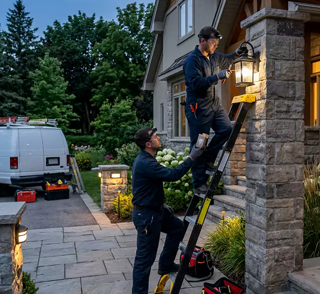 Professional Outdoor Lighting Repair: Your Local Fixture Fix Team in Delaware, OH