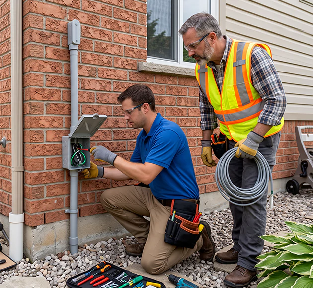 Professional Outdoor Outlet Installation: Your Local Exterior Wiring Team in Delaware, OH