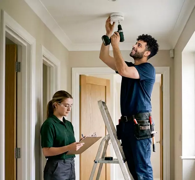 Professional Smoke Alarm Installation: Your Local Fire Safety Team in Delaware, OH